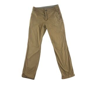 Kuhl  Pants Mens 30x32 Tan Resistor Lite Chino Casual Travel Lightweight